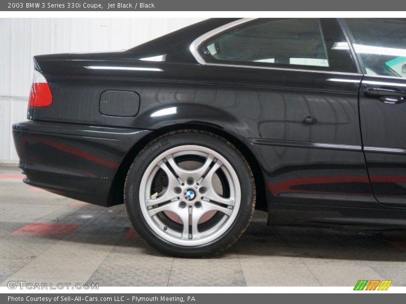 Jet Black / Black 2003 BMW 3 Series 330i Coupe