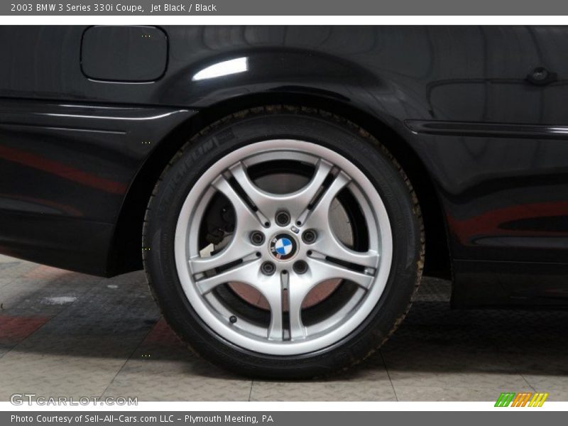 Jet Black / Black 2003 BMW 3 Series 330i Coupe
