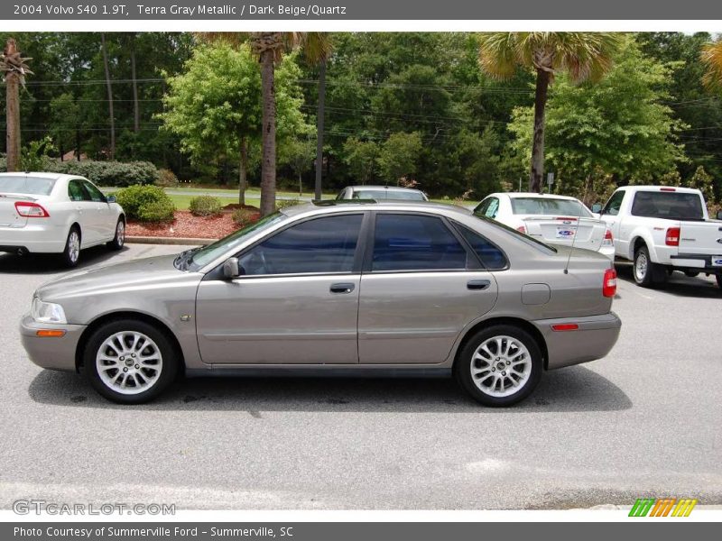 Terra Gray Metallic / Dark Beige/Quartz 2004 Volvo S40 1.9T