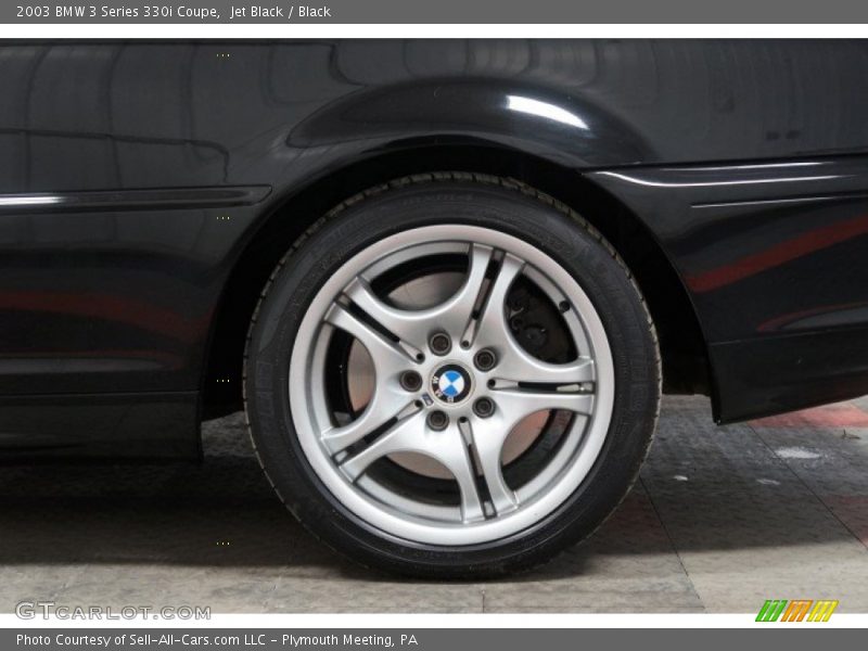 Jet Black / Black 2003 BMW 3 Series 330i Coupe