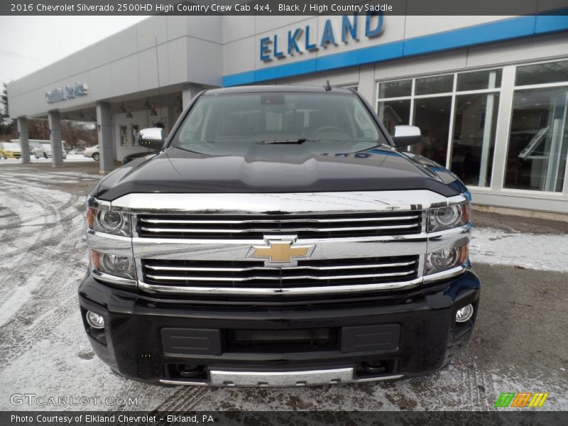 Black / High Country Saddle 2016 Chevrolet Silverado 2500HD High Country Crew Cab 4x4