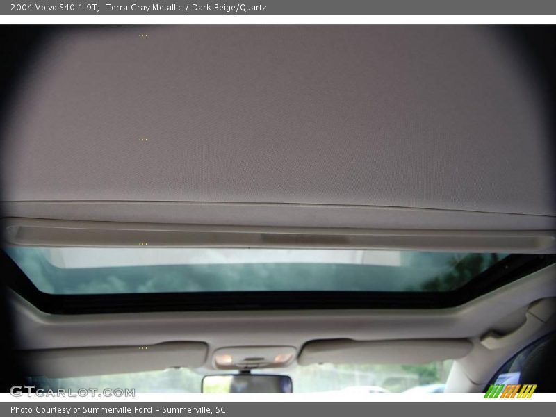 Terra Gray Metallic / Dark Beige/Quartz 2004 Volvo S40 1.9T
