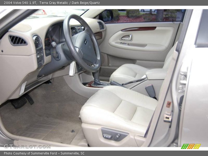 Terra Gray Metallic / Dark Beige/Quartz 2004 Volvo S40 1.9T