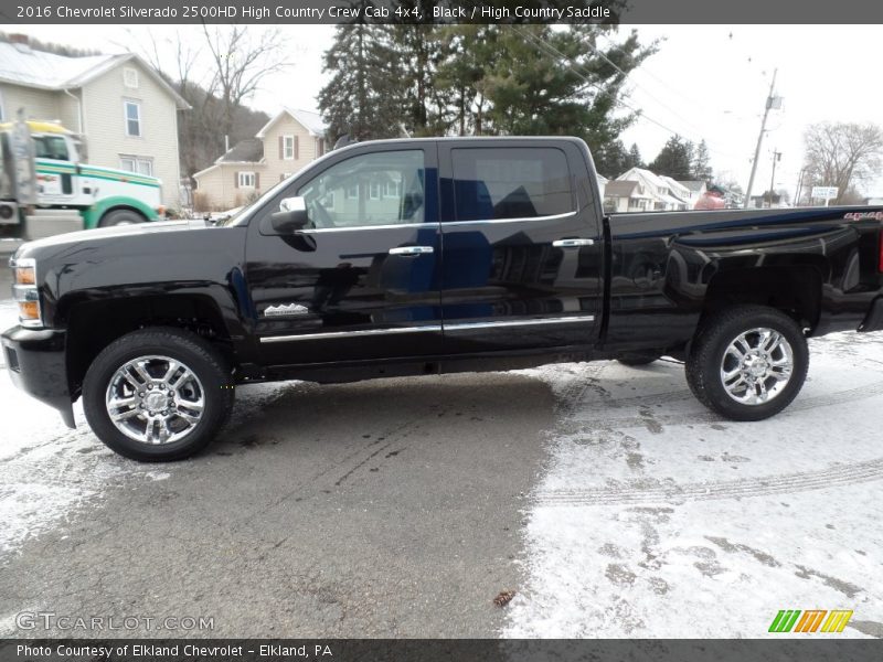 Black / High Country Saddle 2016 Chevrolet Silverado 2500HD High Country Crew Cab 4x4