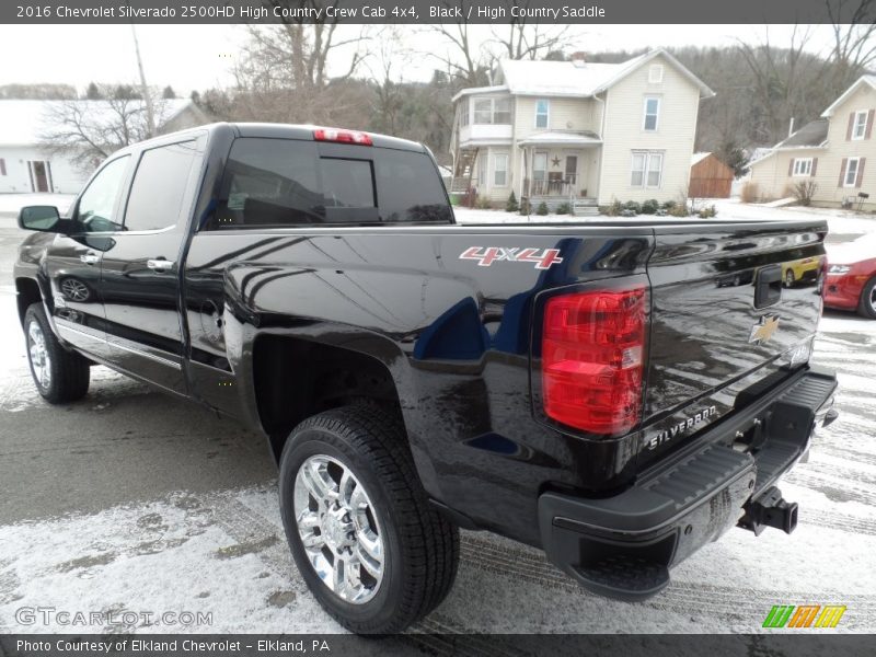 Black / High Country Saddle 2016 Chevrolet Silverado 2500HD High Country Crew Cab 4x4