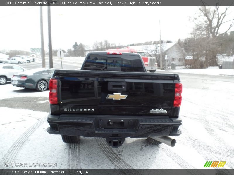 Black / High Country Saddle 2016 Chevrolet Silverado 2500HD High Country Crew Cab 4x4