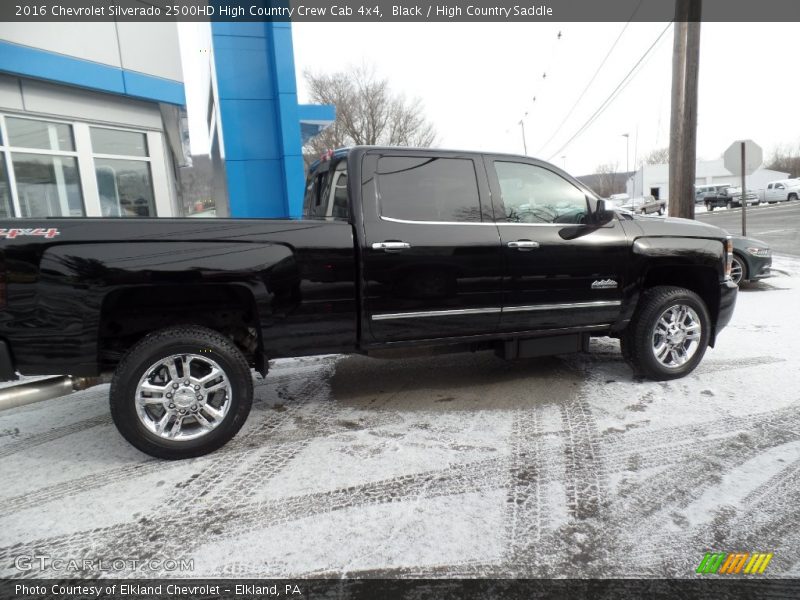 Black / High Country Saddle 2016 Chevrolet Silverado 2500HD High Country Crew Cab 4x4