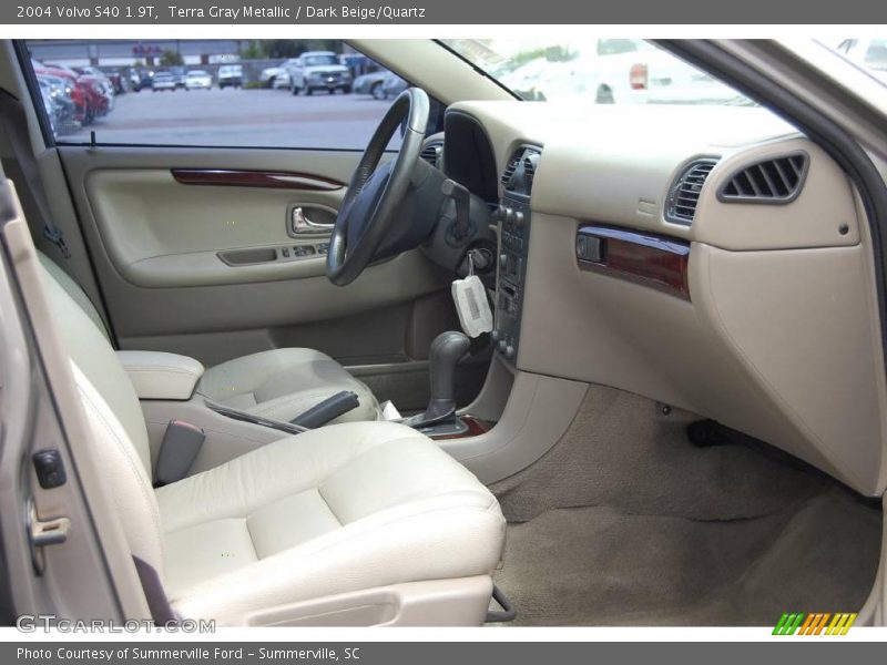 Terra Gray Metallic / Dark Beige/Quartz 2004 Volvo S40 1.9T