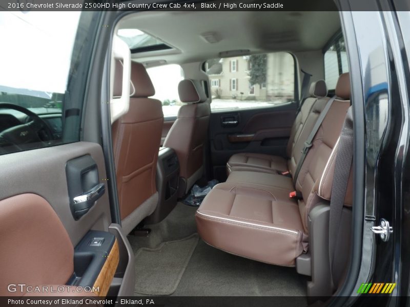 Black / High Country Saddle 2016 Chevrolet Silverado 2500HD High Country Crew Cab 4x4