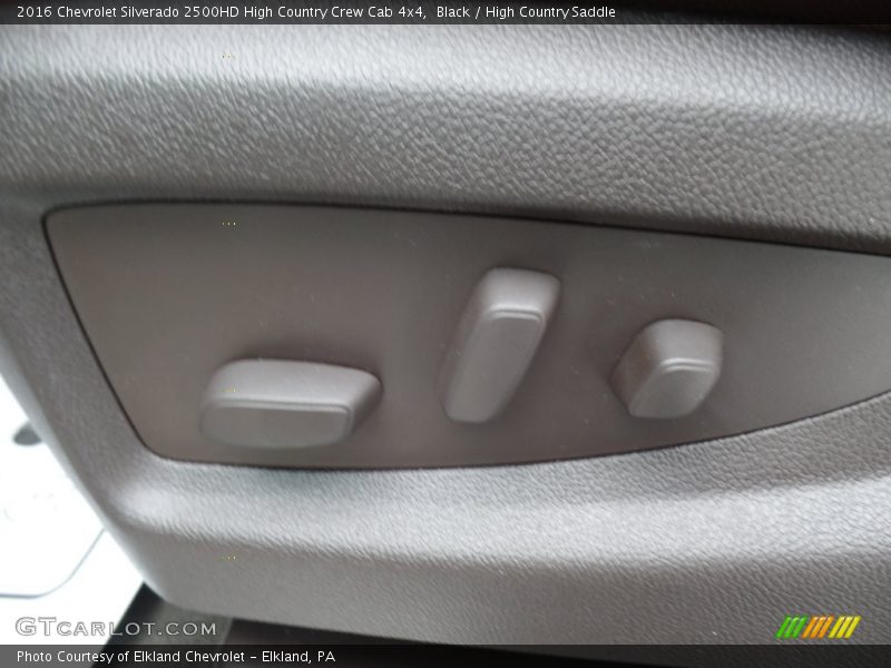 Black / High Country Saddle 2016 Chevrolet Silverado 2500HD High Country Crew Cab 4x4