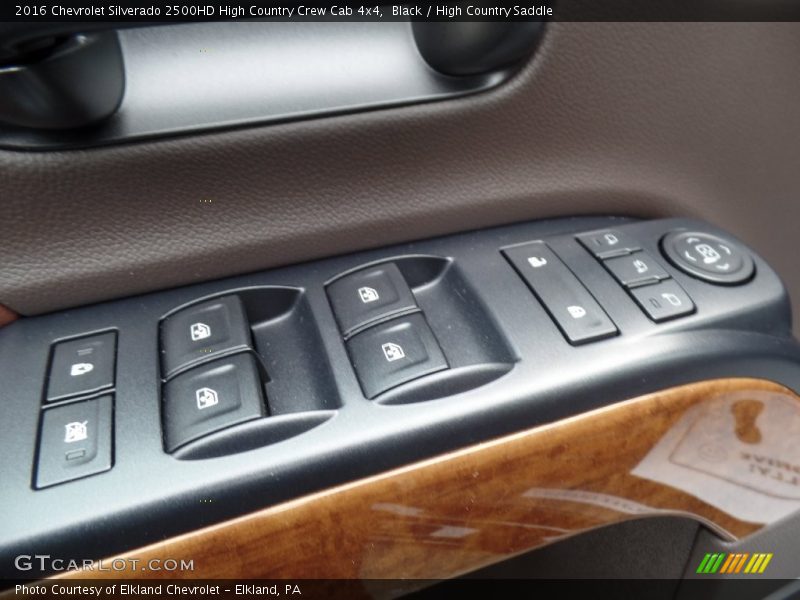 Black / High Country Saddle 2016 Chevrolet Silverado 2500HD High Country Crew Cab 4x4