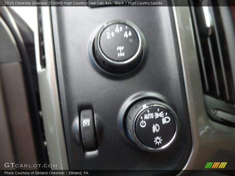 Black / High Country Saddle 2016 Chevrolet Silverado 2500HD High Country Crew Cab 4x4