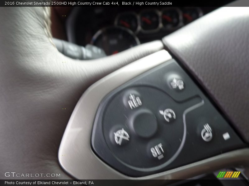 Black / High Country Saddle 2016 Chevrolet Silverado 2500HD High Country Crew Cab 4x4