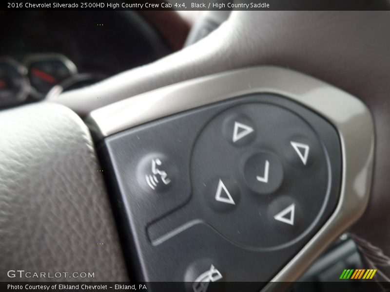 Black / High Country Saddle 2016 Chevrolet Silverado 2500HD High Country Crew Cab 4x4