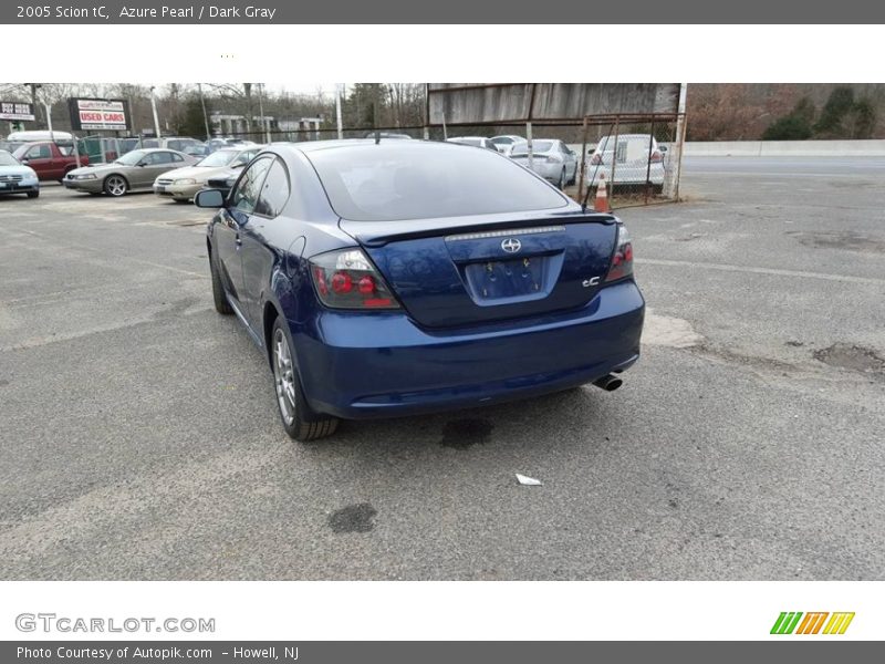 Azure Pearl / Dark Gray 2005 Scion tC