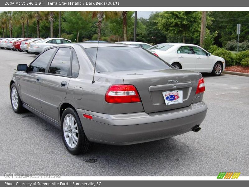 Terra Gray Metallic / Dark Beige/Quartz 2004 Volvo S40 1.9T