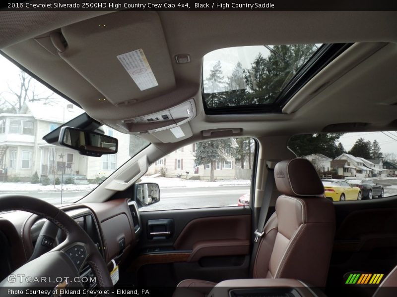Black / High Country Saddle 2016 Chevrolet Silverado 2500HD High Country Crew Cab 4x4
