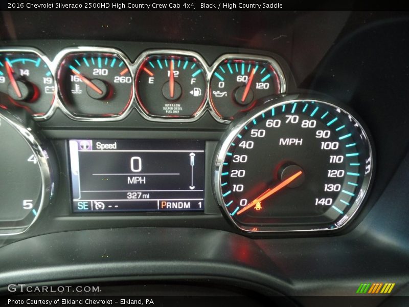 Black / High Country Saddle 2016 Chevrolet Silverado 2500HD High Country Crew Cab 4x4