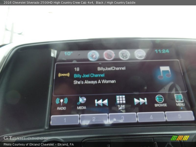 Black / High Country Saddle 2016 Chevrolet Silverado 2500HD High Country Crew Cab 4x4
