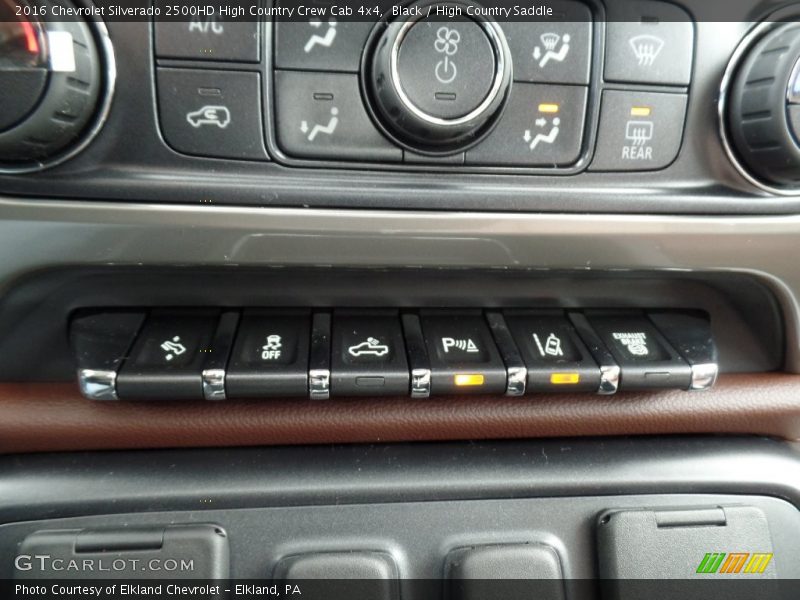 Black / High Country Saddle 2016 Chevrolet Silverado 2500HD High Country Crew Cab 4x4