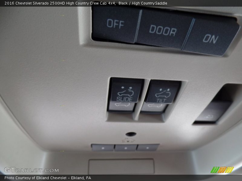 Black / High Country Saddle 2016 Chevrolet Silverado 2500HD High Country Crew Cab 4x4