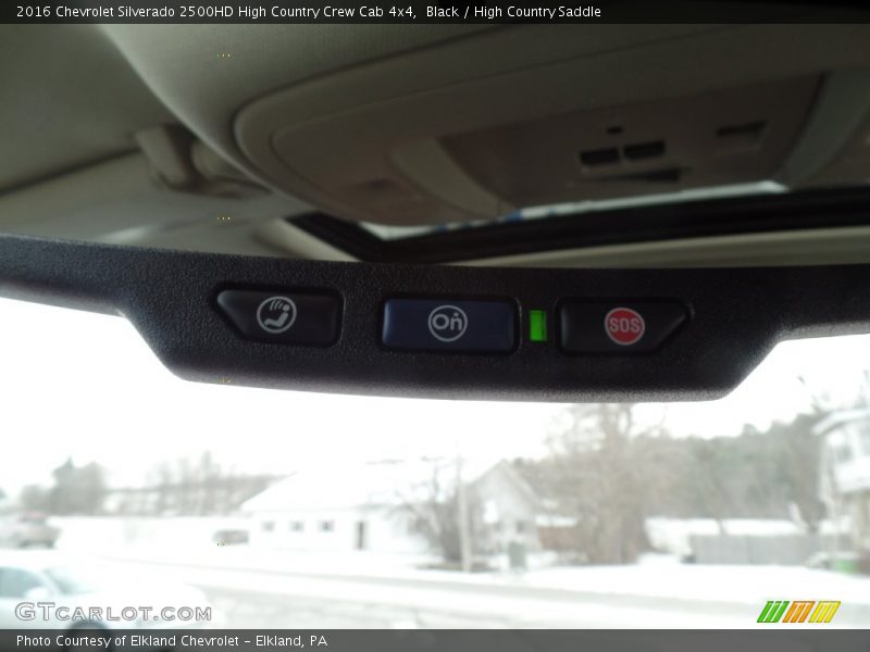 Black / High Country Saddle 2016 Chevrolet Silverado 2500HD High Country Crew Cab 4x4