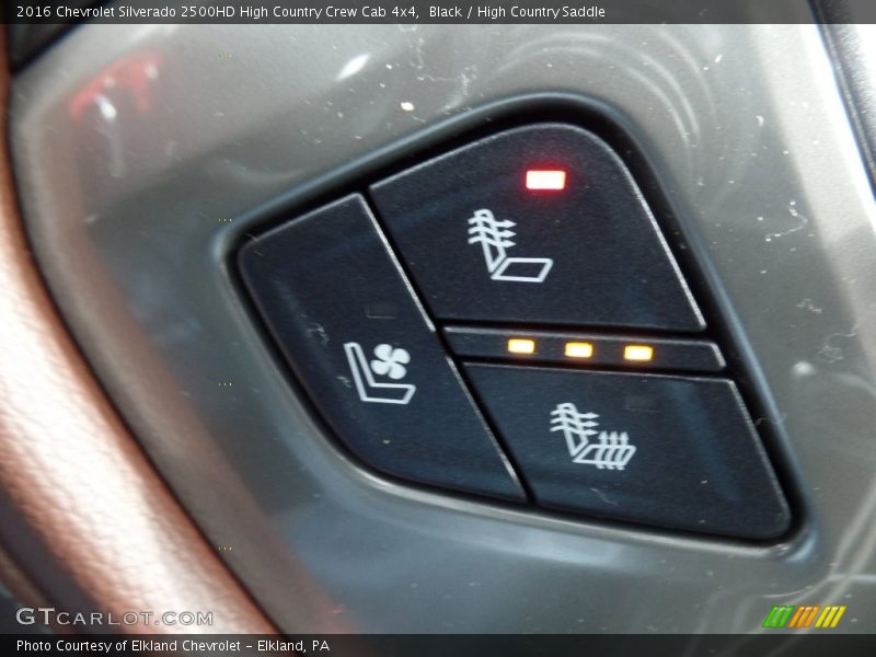 Black / High Country Saddle 2016 Chevrolet Silverado 2500HD High Country Crew Cab 4x4