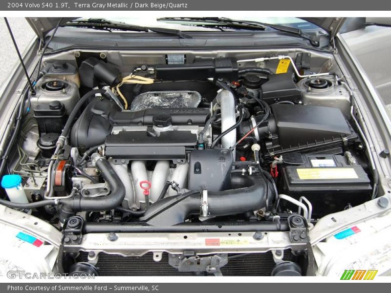 Terra Gray Metallic / Dark Beige/Quartz 2004 Volvo S40 1.9T