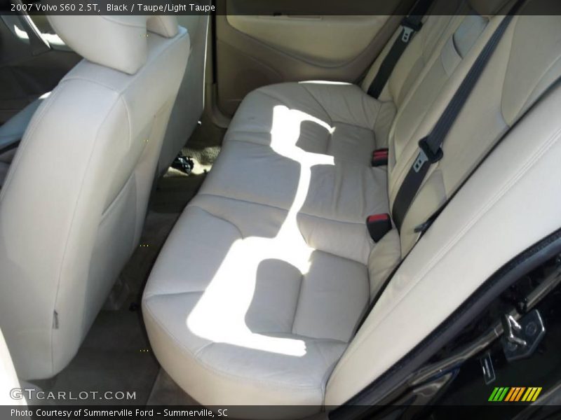 Black / Taupe/Light Taupe 2007 Volvo S60 2.5T