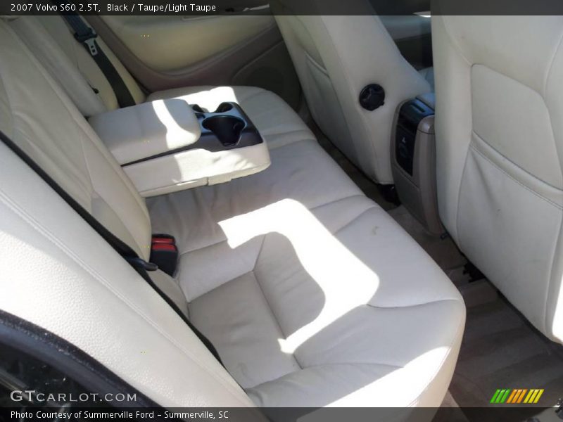 Black / Taupe/Light Taupe 2007 Volvo S60 2.5T