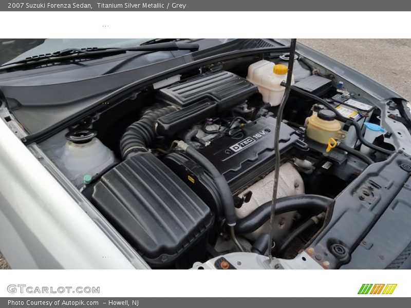 Titanium Silver Metallic / Grey 2007 Suzuki Forenza Sedan