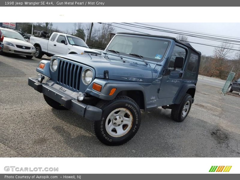 Gun Metal Pearl / Mist Grey 1998 Jeep Wrangler SE 4x4