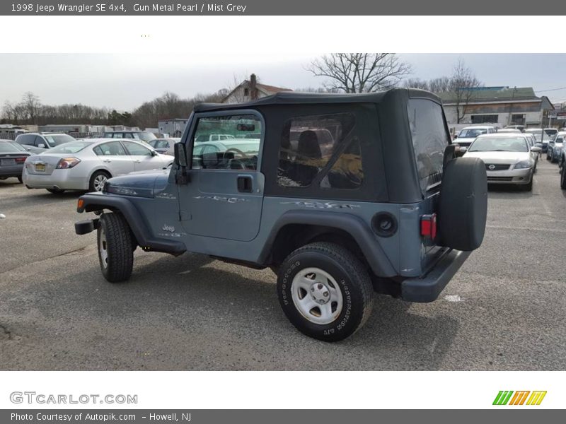 Gun Metal Pearl / Mist Grey 1998 Jeep Wrangler SE 4x4