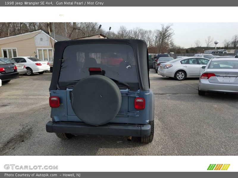 Gun Metal Pearl / Mist Grey 1998 Jeep Wrangler SE 4x4