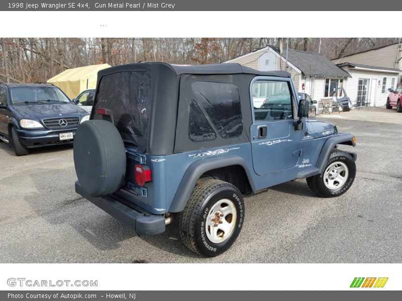 Gun Metal Pearl / Mist Grey 1998 Jeep Wrangler SE 4x4