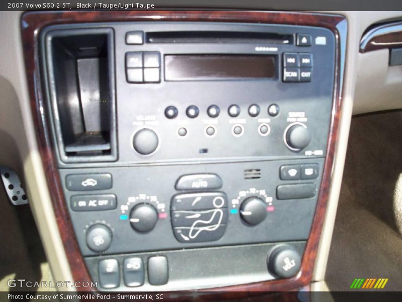 Black / Taupe/Light Taupe 2007 Volvo S60 2.5T