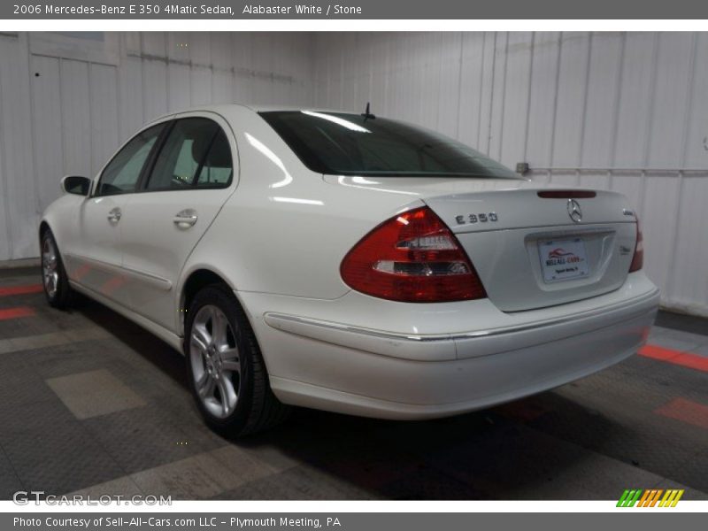 Alabaster White / Stone 2006 Mercedes-Benz E 350 4Matic Sedan