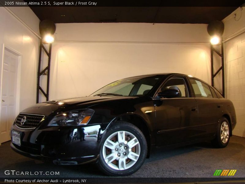 Super Black / Frost Gray 2005 Nissan Altima 2.5 S