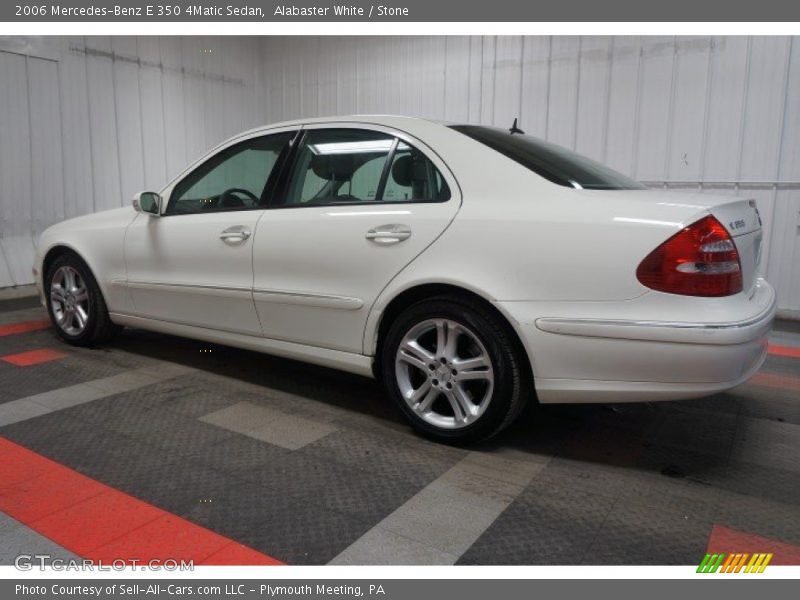 Alabaster White / Stone 2006 Mercedes-Benz E 350 4Matic Sedan