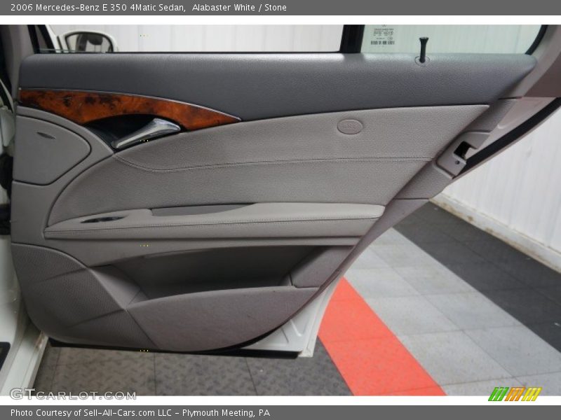 Alabaster White / Stone 2006 Mercedes-Benz E 350 4Matic Sedan