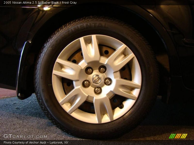 Super Black / Frost Gray 2005 Nissan Altima 2.5 S