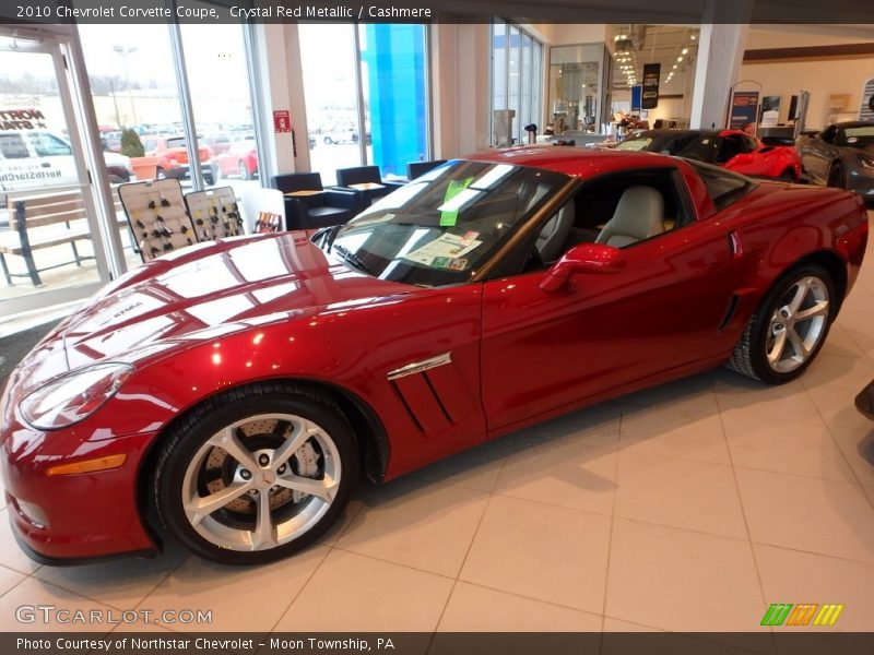 Crystal Red Metallic / Cashmere 2010 Chevrolet Corvette Coupe