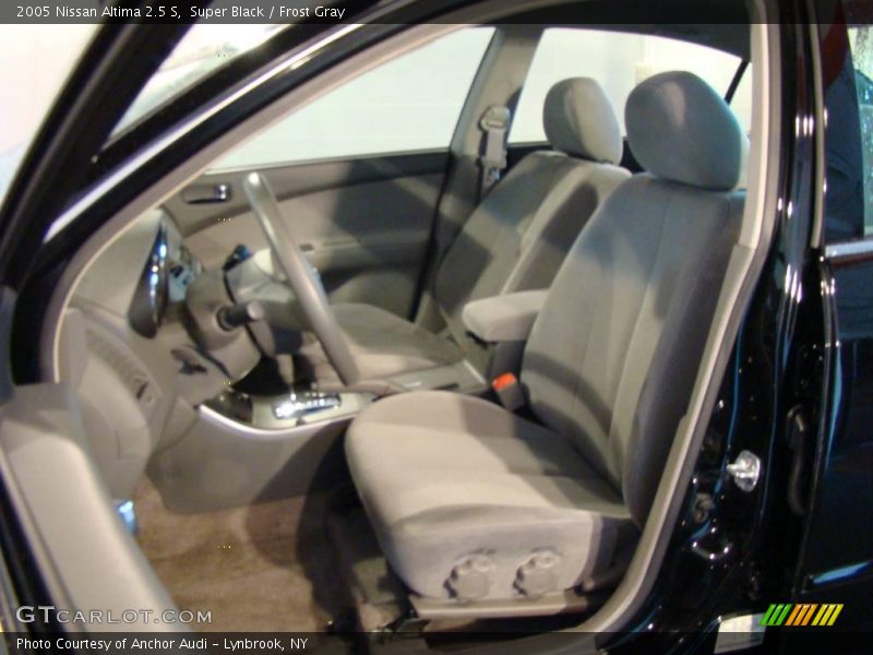 Super Black / Frost Gray 2005 Nissan Altima 2.5 S