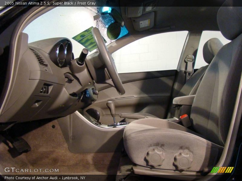 Super Black / Frost Gray 2005 Nissan Altima 2.5 S