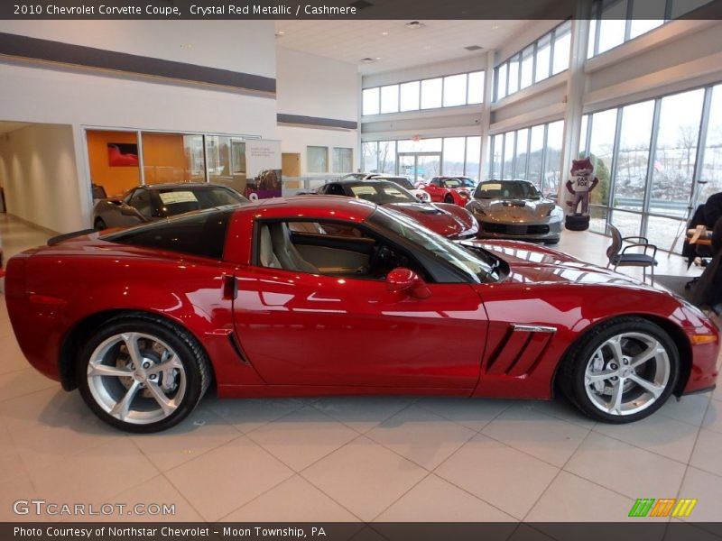 Crystal Red Metallic / Cashmere 2010 Chevrolet Corvette Coupe