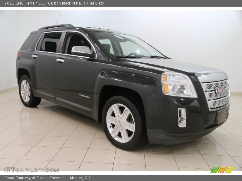 Carbon Black Metallic / Jet Black 2011 GMC Terrain SLE
