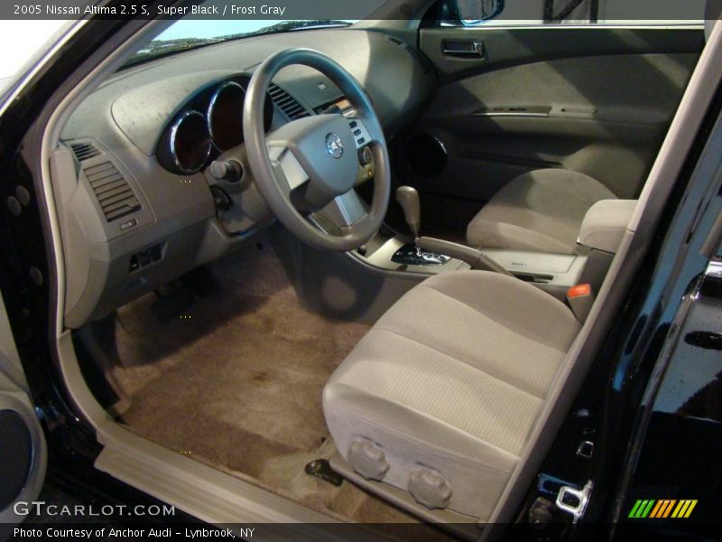 Super Black / Frost Gray 2005 Nissan Altima 2.5 S
