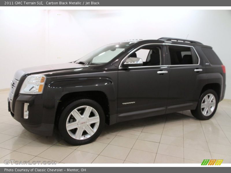 Carbon Black Metallic / Jet Black 2011 GMC Terrain SLE