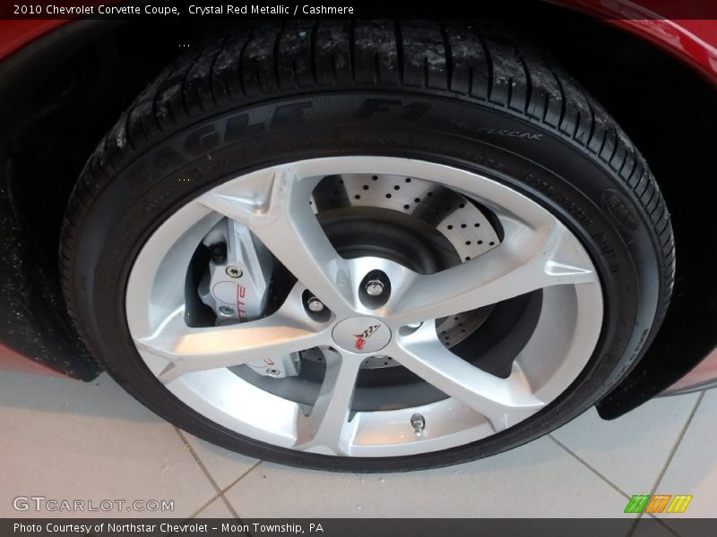 Crystal Red Metallic / Cashmere 2010 Chevrolet Corvette Coupe