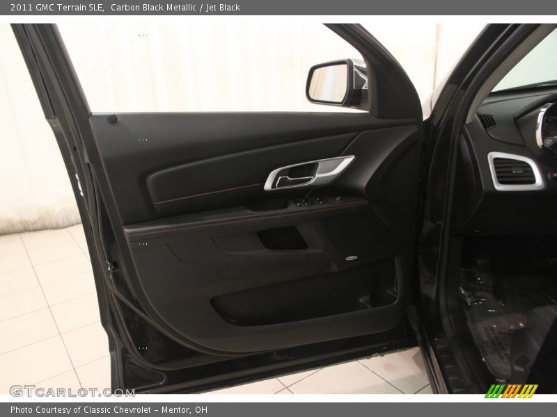 Carbon Black Metallic / Jet Black 2011 GMC Terrain SLE